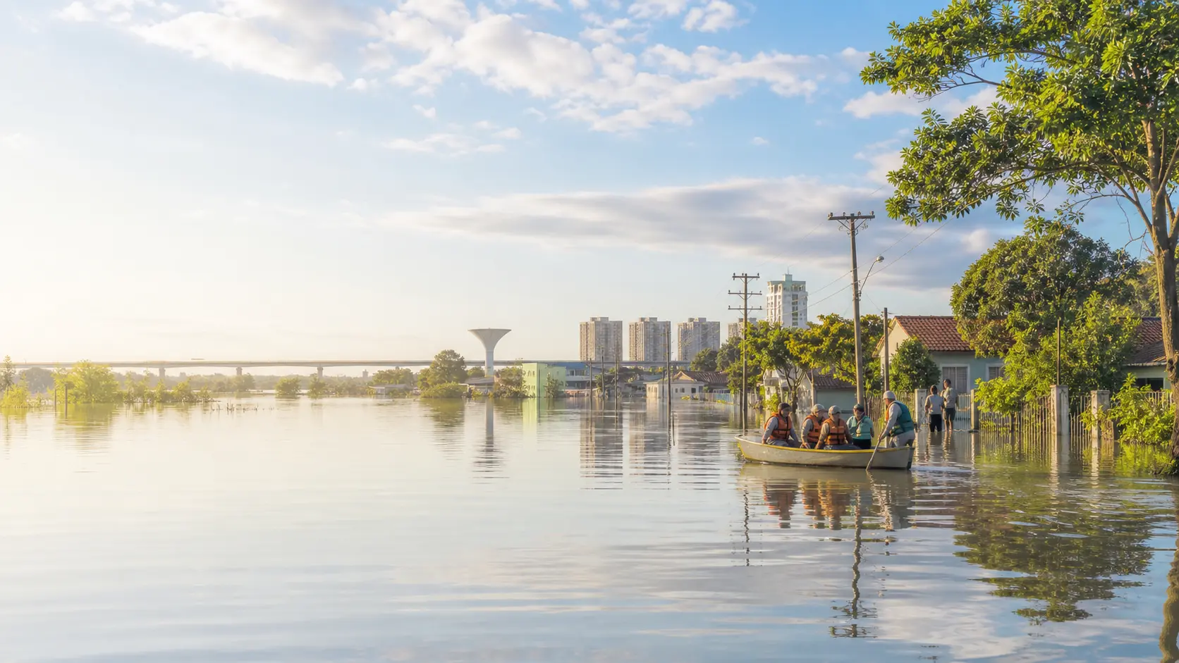 Enchentes e resiliência climática no Rio Grande do Sul